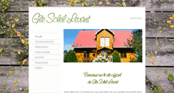 Desktop Screenshot of gitesoleillevant.com